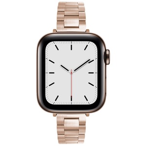 สําหรับ <span class=keywords><strong>Apple</strong></span> <span class=keywords><strong>Watch</strong></span> 8 7 <span class=keywords><strong>6</strong></span> 5 4 38 มม.40 มม.42 มม.44 มม.สร้อยข้อมือโลหะ 14 มม.Slim สาม Link สแตนเลสนาฬิกา - Product Image 3