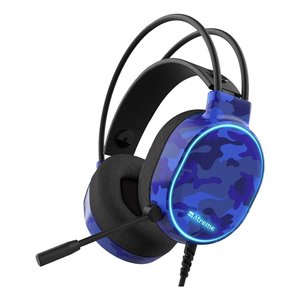Auriculares para juegos PLAYSTATION 4 Planet Hedset 7.1 Camuflaje azul 90502 - Product Image 1