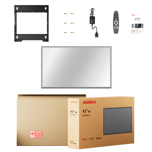 Televisor Espejo Inteligente de 43 Pulgadas con Sistema Google, Resistente al Agua, con Luz LED, Pantalla 4K UHD, WiFi, Google TV - Product Image 4