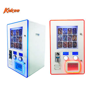 Distributeur automatique de cartes à collectionner à double compartiment pour cartes <span class=keywords><strong>Pok</strong></span>émon, cartes individuelles et packs, pour magasins de jeux et salles d'arcade - Product Image 1