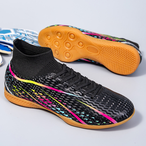 <span class=keywords><strong>Scarpe</strong></span> da Calcio 2026 Nuove IC con Tomaia in Maglia Volante, Suola in Gomma, Leggere, per Erba Sintetica, Tacchetti da Calcio Unisex, <span class=keywords><strong>Scarpe</strong></span> da Allenamento Veloce - Product Image 3