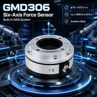 Capteur de force et de couple à six axes GMD306 75 x 31,5 mm IP64 pour robot collaboratif, robot de service industriel, contrôle par retour de force