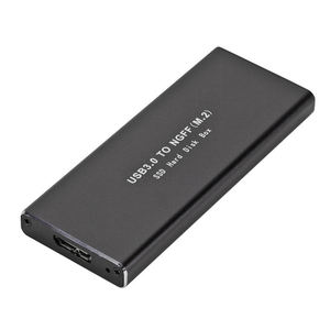Nueva Carcasa de Aluminio para SSD M.<span class=keywords><strong>2</strong></span> NGFF, USB 3.0, 5 Gbps, Caja Externa para Disco Duro SATA/NVMe - Product Image 1