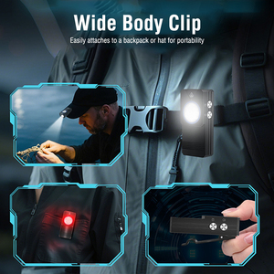 Asafee EV30 EDC Mini Nhôm Led đèn pin Trắng 365nm UV Keychain Torch không thấm nước Loại-C USB đèn pin nhỏ vòng chìa khóa - Product Image 3