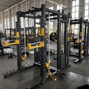 Estación multifuncional comercial equipo de fitness <span class=keywords><strong>Crossmax</strong></span> Squat Power Rack gimnasio máquina Smith multifuncional - Product Image 6