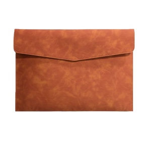 Hot bán A4 tập tin thư mục không thấm nước PU da tài liệu chủ danh mục đầu tư phong bì trường hợp - Product Image 1