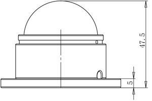 280-315nm 315-400nm 280-400nm 4-20mA RS485 0-5V năng lượng mặt trời chỉ số <span class=keywords><strong>UV</strong></span> tia cực tím cảm biến bức xạ cho Trạm thời tiết hoặc PV giám sát - Product Image 3
