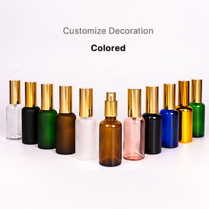 Luxury 5 30 50 15 20 ml 100ml 10ml 15ml 30ml Face Body Room Frosted Black Glass Spray <strong>Bottle</strong> With Rose Gold Fine <strong>Mist</strong> Cap - Product Image 4