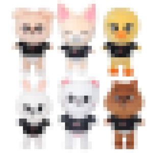 En gros, Peluches de Pâques Peeps Bunny, Peluches Catnap, Peluches animaux en coton PP (lapin, éléphant, chat), Peluches lapin - Product Image 1