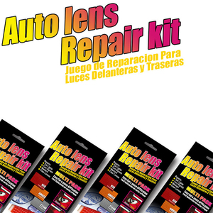 Kit de réparation d'objectif de <span class=keywords><strong>voiture</strong></span>, ensemble d'outils de réparation de l'objectif automobile avec motif de grille à faire soi-même, phares de <span class=keywords><strong>voiture</strong></span>, fissures et éclairage - Product Image 3