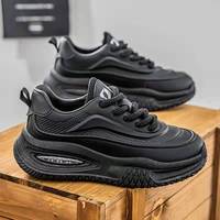 MC188 Nouvelles chaussures de sport d'automne pour hommes, respirantes, décontractées, de course, à semelle épaisse, avec coussin d'air, baskets rehaussantes pour hommes