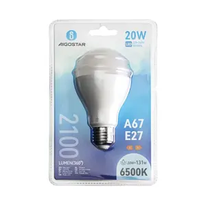 Lampadina LED E27 20W - Efficienza energetica, luce brillante, lunga durata; ideale per illuminazione generale e risparmio energetico - Product Image 2