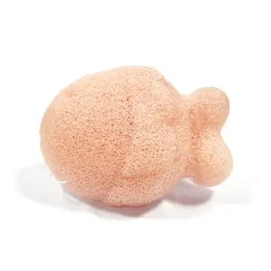 自有品牌魔芋海绵有机，面部清洁卸妆去角质魔芋美容海绵动物造型