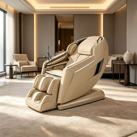 Sillón de Masaje Comercial de Gravedad Cero con Escaneo Corporal 4D con IA y Terapia de Calor