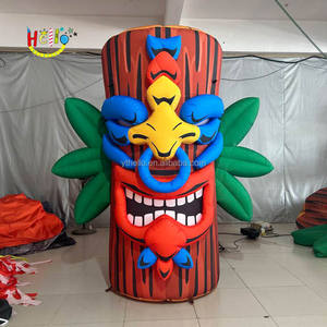 เสาโทเท็มที่ทำให้พองได้ไฟสนามตกแต่ง luau - Product Image 5