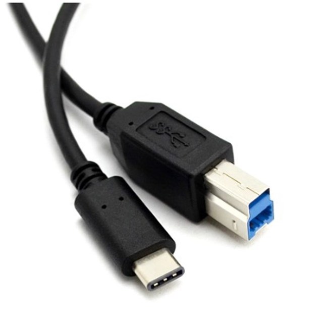 Printer 100% Pure Cooper USB C Printer Cable 2M Anti-Interference Data for HP for Canon for Epson Printers Computers Compatible