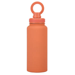 Bouteille de sport isolée en acier inoxydable à double paroi portable en gros Nouveau couvercle magnétique d'accessoire de gymnastique directe pour l'eau en continu - Product Image 1