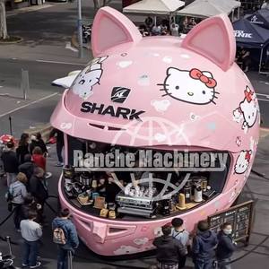 Street Dinner Selling Snack Food Truck Outdoor Restaurant Gourmet <b>Gathering</b> <b>Place</b> - Product Image 6