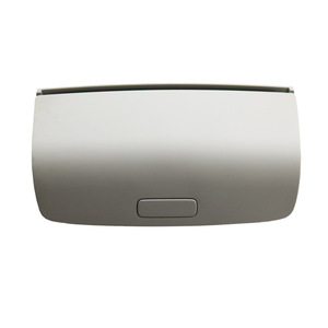 Estuche para gafas para Volkswagen Tiguan Golf 5 6 Passat B7 CC Skoda Superb, Material ABS beige gris - Product Image 1