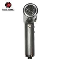 Sèche-cheveux électrique en forme de T pour coiffeur, température constante, lumière bleue, silencieux, puissance de vent élevée 2400W, usage domestique