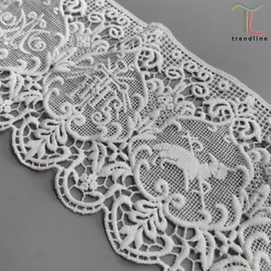 Lámpara litúrgica eclesiástica del Espíritu Santo de 12 cm, encaje marial IHS con ribete de encaje de bobina para iglesia, para mantel de altar - Product Image 4
