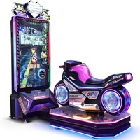 Super Duke Coin Operated Game Machine Arcade Motorcycle 3D Racing Simulator Game Machine English