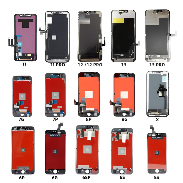 Wholesale Price Phone LCD Display Screen Assembly for iPhone 5S 8 7 6 6S Plus X XS XR XSMAX 11 12 LCD Screen Display
