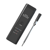 Nouveauté : Thermomètre numérique intelligent pour aliments avec écran LCD en plastique, lecture instantanée en 3-4 secondes, pour cuisine, grillades et barbecue