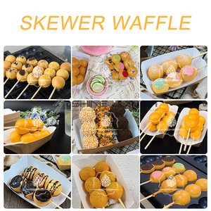 Không dính LPG Mini xiên Waffle các nhà sản xuất Para restaurante gas dọc Waffle maker - Product Image 3