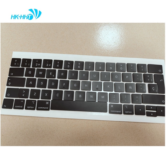 Laptop Spare Parts for MacBook Pro Retina A1989 A1990 Teclado Tapas Tapas 2018 SP Keycaps