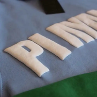 Vêtements avec logo personnalisé, ensembles de survêtements de haute qualité, ensemble de jogging unisexe, sweat-shirt à capuche, survêtement avec impression 3D en relief pour hommes