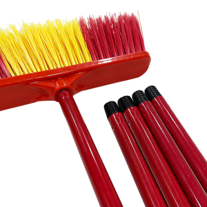 <span class=keywords><strong>Balai</strong></span> et serpillière en gros à prix d'usine, brosse à poils en plastique rouge avec manche en métal, <span class=keywords><strong>balai</strong></span> magique Escoba - Product Image 2