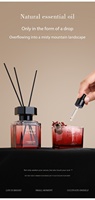 Coffret Cadeau Diffuseur de Parfum en Verre Luxe Léger, Huile Aromatique Longue Durée, Décoration Maison, Mariage, Noël