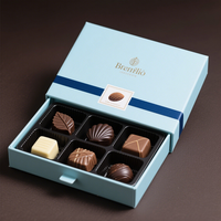 Vente en gros de boîte d'emballage avec logo personnalisé pour dessert, biscuit, collation, avec séparateur pour plateau cadeau de pique-nique en chocolat pour traiteur