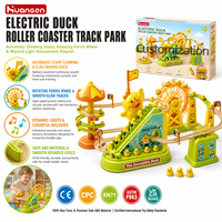 Jouet Électrique KZHM : Circuit de Canards Éducatif STEM pour Enfants, avec Grande Roue Rotative et Toboggan – Idéal pour les Cadeaux d'Enfants