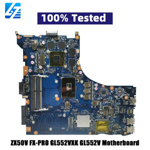 Carte mère d'ordinateur portable <span class=keywords><strong>GL552VW</strong></span> pour <span class=keywords><strong>ASUS</strong></span> ROG GL552V ZX50V FX-PRO GL552VXK GL552VX avec processeur I5 I7, 100 % testée et fonctionnelle - Product Image 1