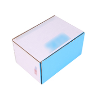 Boîte de papier de produits électroniques Boîte à fermeture éclair pliante imprimée sur mesure Boîte de couleur personnalisée