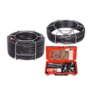 ROTHENBERGER - 072956X Jeu de spirale/outils standard 16-22mm dans un étui-EAN 4004625050637 RINÇAGE ET NETTOYAGE DES TUYAUX - Product Image 2