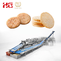 Ligne de fabrication de chips de riz industrielles entièrement automatiques, système de production de snacks à base de riz