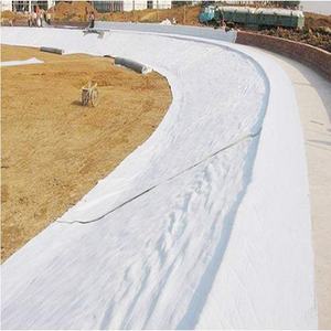 Étang de lavage de mine de charbon traitement anti-infiltration membrane contrôle de l'érosion géotextile à fibres longues avec <span class=keywords><strong>prix</strong></span> d'exportation - Product Image 2