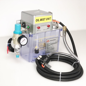 Bomba de refrigerante Niebla de aceite Pulverizador de enfriamiento de corte de metal DC24V AC220V 2 litros PLC Aceite Aire controlado por separado - Product Image 2