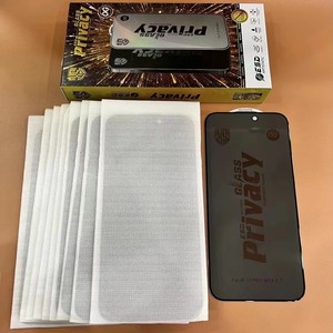 10 piezas <span class=keywords><strong>en</strong></span> una <span class=keywords><strong>caja</strong></span> 28 °   Protector de Pantalla de Vidrio Templado con Privacidad y Desbloqueo por Huella Dactilar para <span class=keywords><strong>iPhone</strong></span> 17, 16, 14, 13, <span class=keywords><strong>12</strong></span>, 11 <span class=keywords><strong>Pro</strong></span> <span class=keywords><strong>Max</strong></span>, 15 Plus, 17 Air - Product Image 6