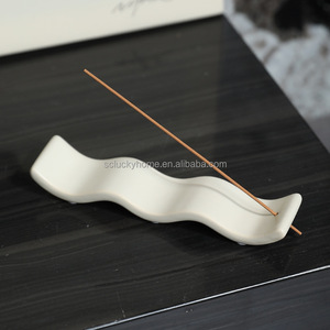 Quemador de Incienso de Cerámica Estilo Simple, Religioso, Tibetano, Cuadrado, Duradero, para Palo Santo, Uso Interior, Creativo - Product Image 5
