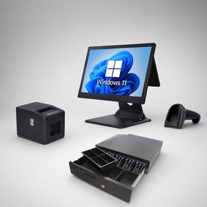 Hardware de Pantalla Dual de 15.6 Pulgadas - Caja Registradora de Alto Rendimiento con Pantalla para Clientes de 11.6 Pulgadas y Base Plegable - Product Image 3