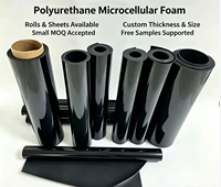Mousse PU Porone microcellulaire auto-adhésive découpée sur mesure pour joint de clavier de smartphone et batterie