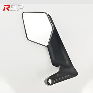 Rétroviseurs universels pliables pour <span class=keywords><strong>moto</strong></span>, montage sur maître-cylindre, en plastique ABS, grand angle, paire pour <span class=keywords><strong>moto</strong></span> de route et scooter - Product Image 1