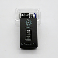 Étiquette d'emballage personnalisée pour flacon de peptide avec impression de logo, boîtes individuelles pour flacons de 3 ml et 10 ml avec fenêtre en plastique