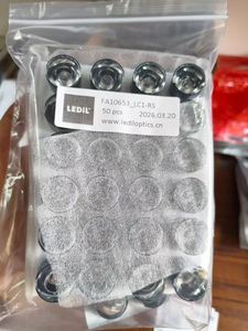 Ledils FA10653_LC1-RS LEILA Lentille de focalisation à 6 degrés 21,6 mm de diamètre 16,5 mm de hauteur Optique LED en PMMA avec ruban adhésif - Product Image 2