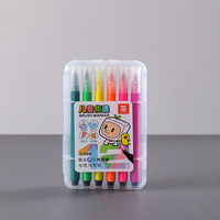 Usine en gros eau couleur stylo ensemble 12 24 36 48 couleur à base d'eau marqueur stylo enfants peinture aquarelle stylo