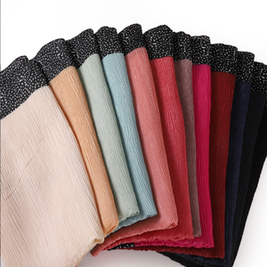 Hiyab Liso Brillante, Pañuelo Antiarrugas, Suéter de Cachemira Física Playboy, Poliéster, Spandex, Palestina - Product Image 2